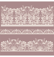 Lace vector image
