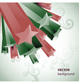 Background with stars vector image
