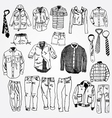 Clothes vector image