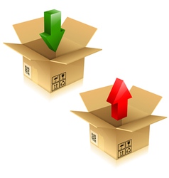 Download and Upload Concept vector image