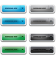 Download button set vector image
