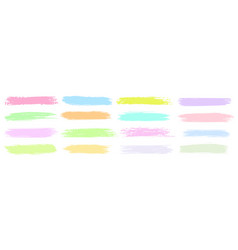 Explosions set fire explosion effect watercolor Vector Image