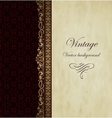 Vintage background vector image