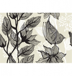 Abstract floral background Abstract floral background vector image