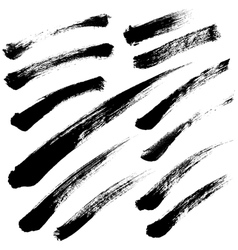 Brush Strokes vector image