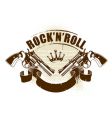 Rock n roll vector image