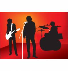 Rock out vector image