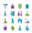 Cleaning and hygiene icons Cleaning and hygiene icons vector image