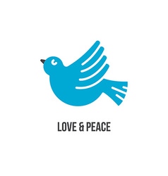 Dove of Peace Dove of Peace vector image