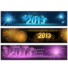 New Year Banner vector image