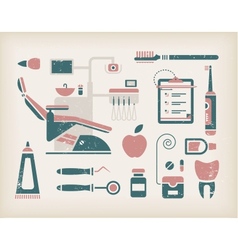 Dentist icon vector image