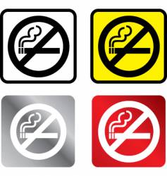No smoking sign vector image
