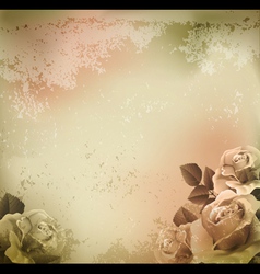 Grunge vintage background vector image