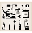 Dentist icon vector image