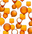 Speech bubbles seamless background Speech bubbles seamless background vector image