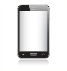 Realistic mobile phone vector image