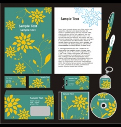 Business templates vector image