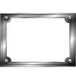 Steel frame vector image