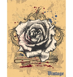 Vintage background vector image