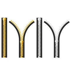 Zipper 03 vector image