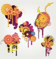 Graphic background vector image
