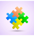 Puzzle Background vector image