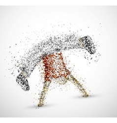 Abstract male vector image