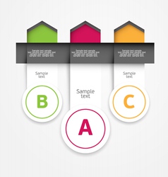 Infographic design vector image