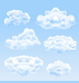 Clouds vector image