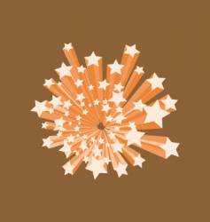 Star burst vector image