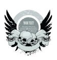 Skulls vector image