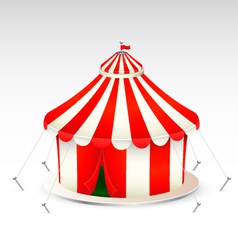 Circus tent icon vector image