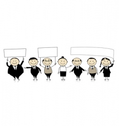 Business team vector image