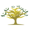 Tree of open hands vector image