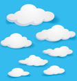 Clouds vector image