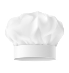 Chef hat vector image