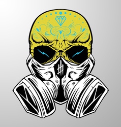 Decorative Skull vector image