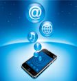 Mobile device vector image