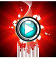 Illustration for musical theme vector image