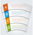 Banner Design template eps10 vector image