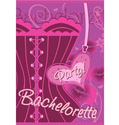 Wrapping gifts bachelorette party vector image