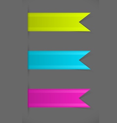Bookmarks vector image