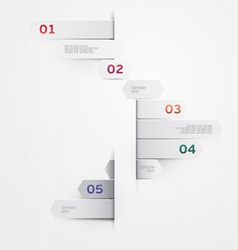Infographic design vector image