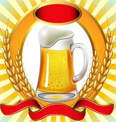 Beer Background vector image