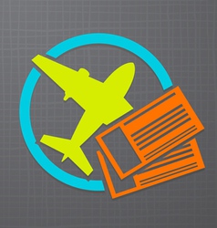 Flight icon Flight icon vector image
