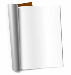 Blank magazines vector image