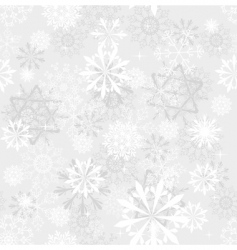 Snowflakes background vector image