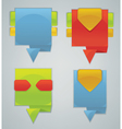 Bright banners vector image