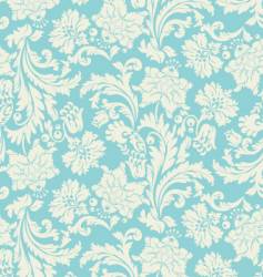 Floral seamless pattern vector image