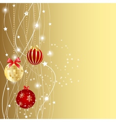 Abstract christmas background vector image